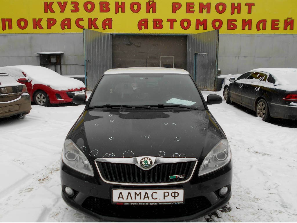 Покраска Skoda 🚗 Шкода Москва | ВАО 🔨 Кузовной цех Алмас